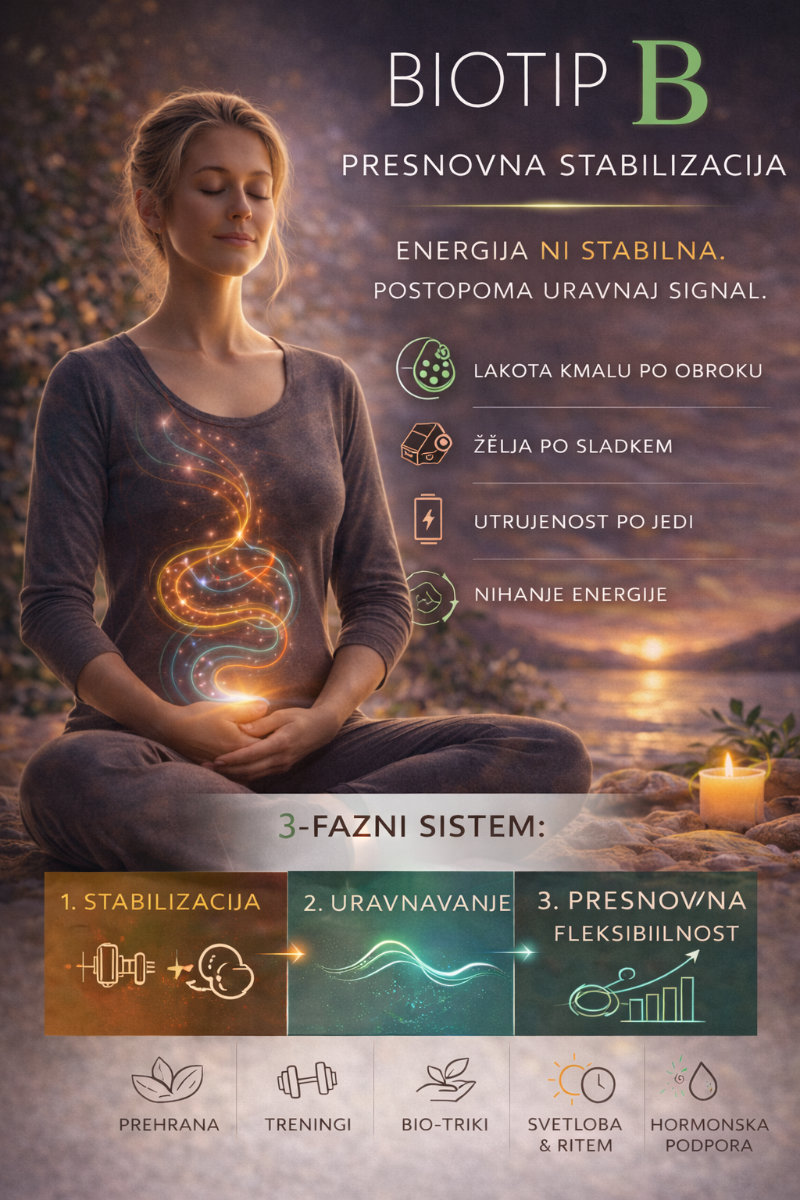 BIOTIP B — Presnovna stabilizacija – pomlad / poletje